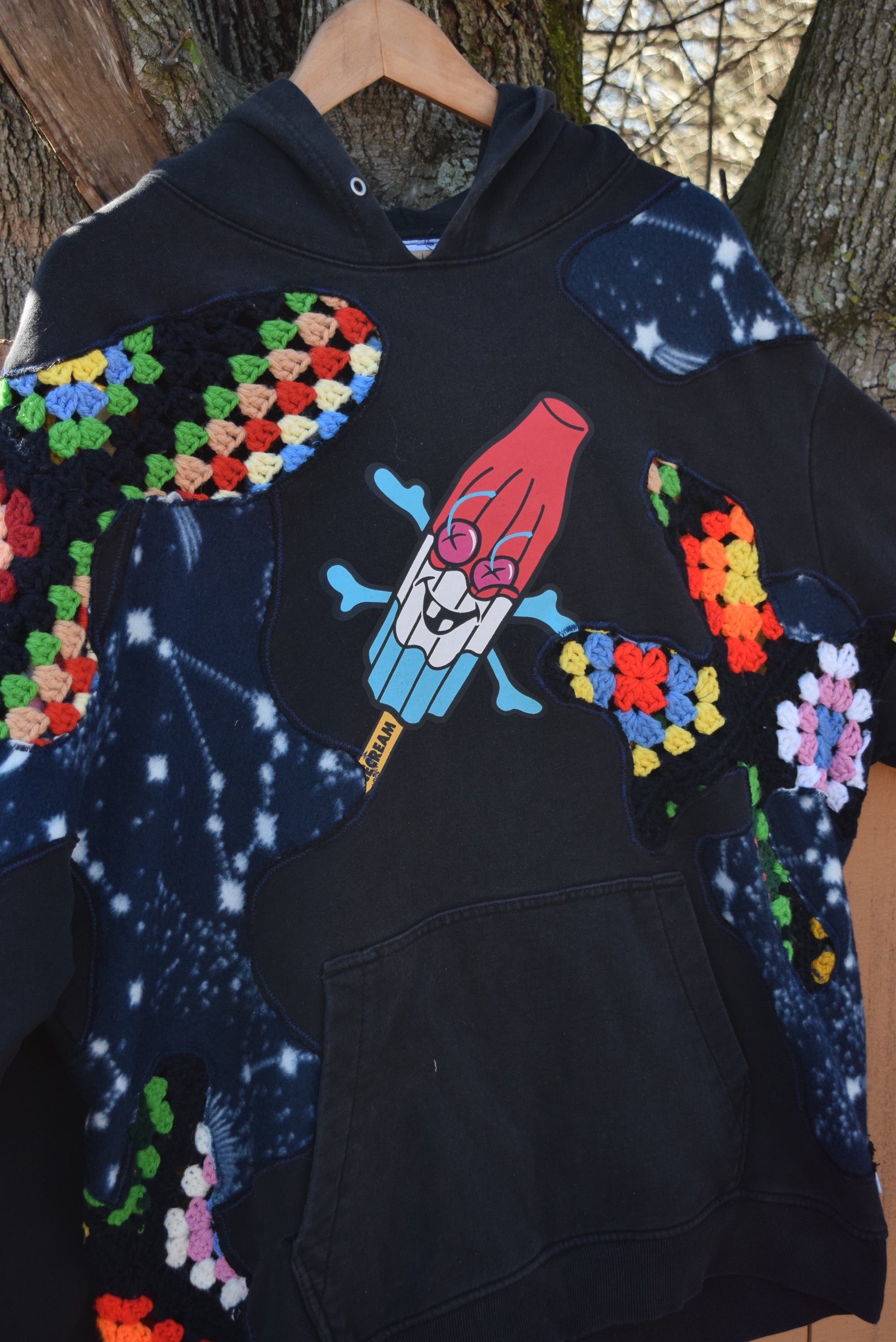 Super Scab Patches Gr.2 Hoodie (Multicolor/Space/Black) (XXL)