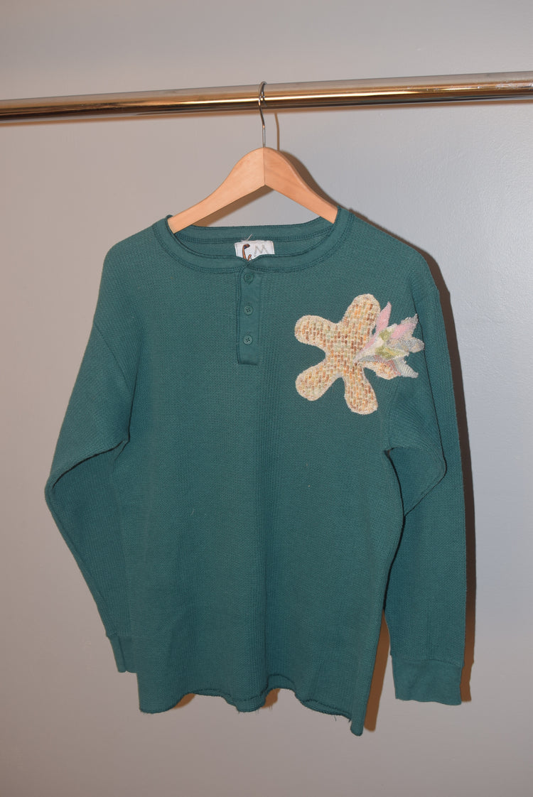 Wänelite 6 Waffle Longsleeve Henley (M)