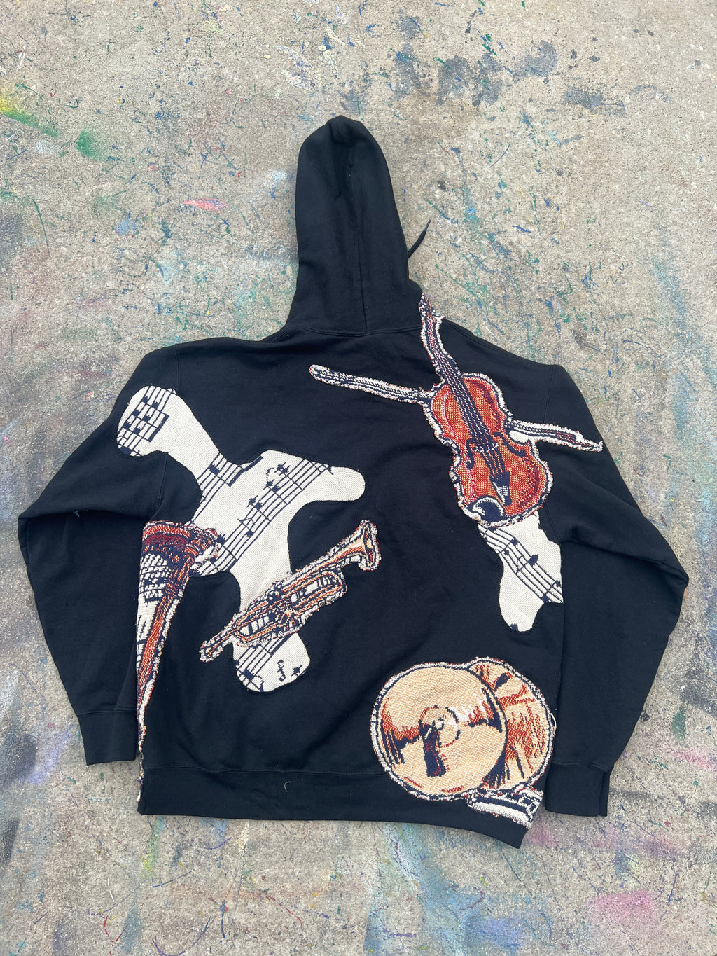 Sound of Music See Through Hoodie (L)