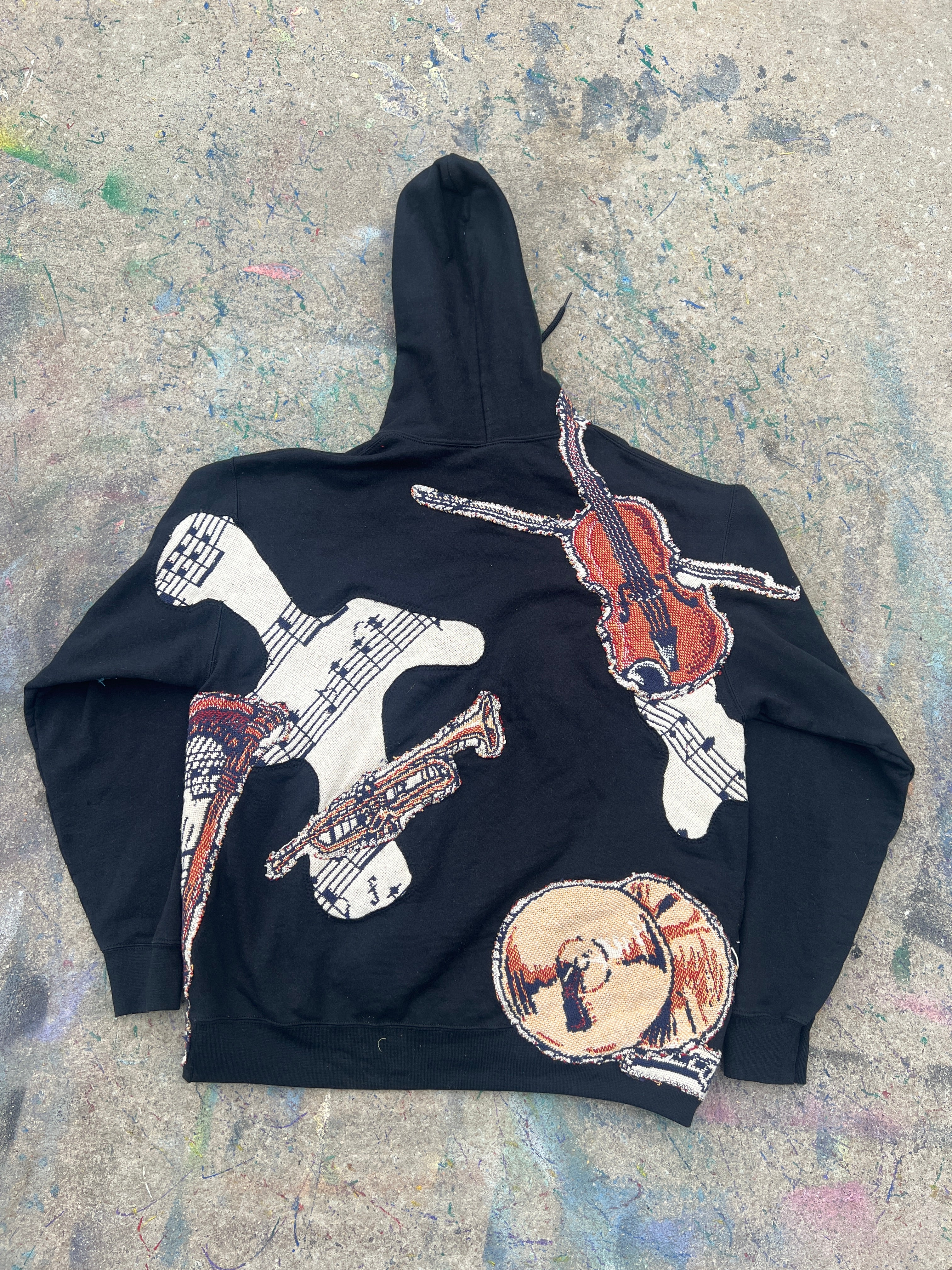 Sound of Music See Through Hoodie (L)