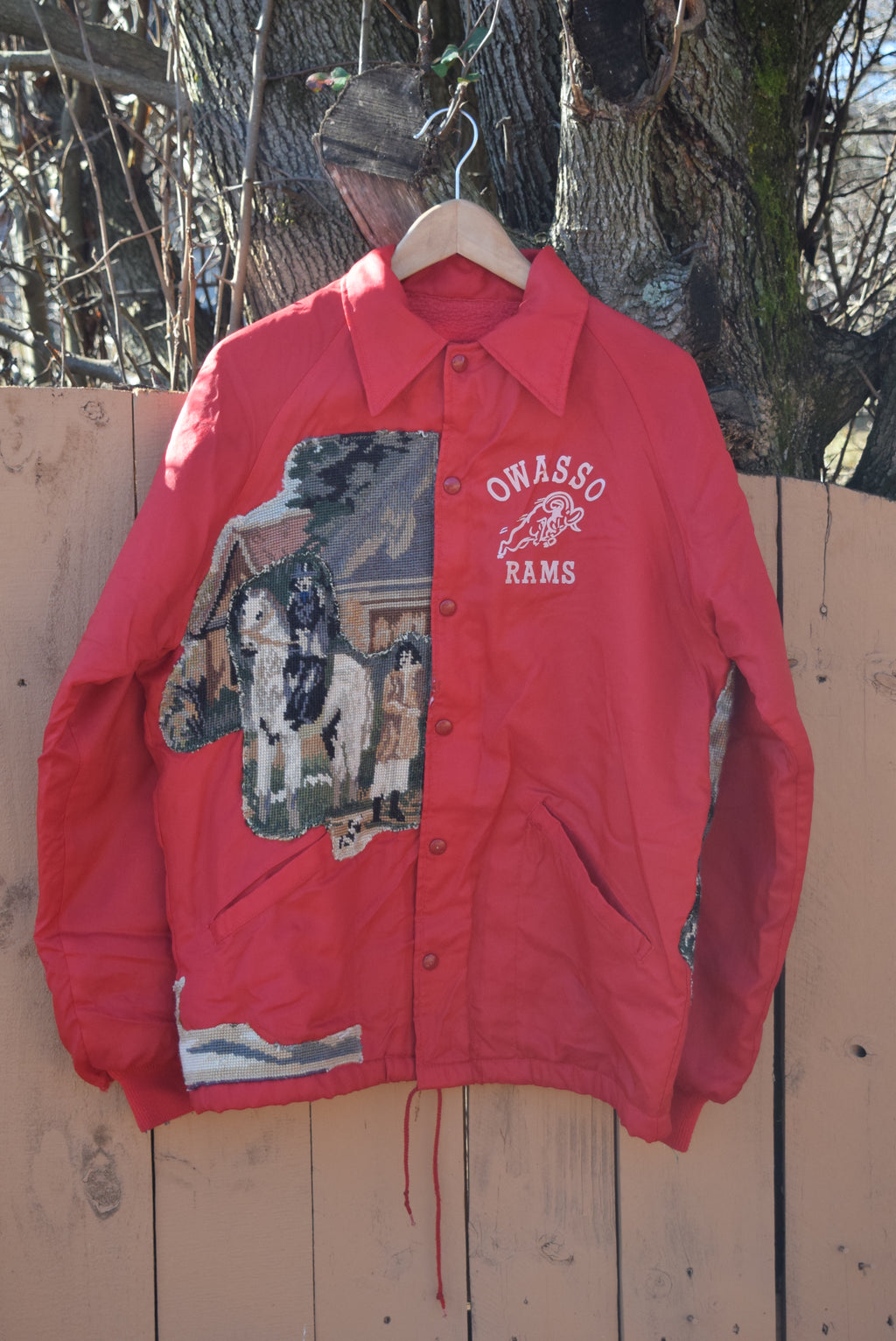 Owasso Rams Settlers Coaches Jacket