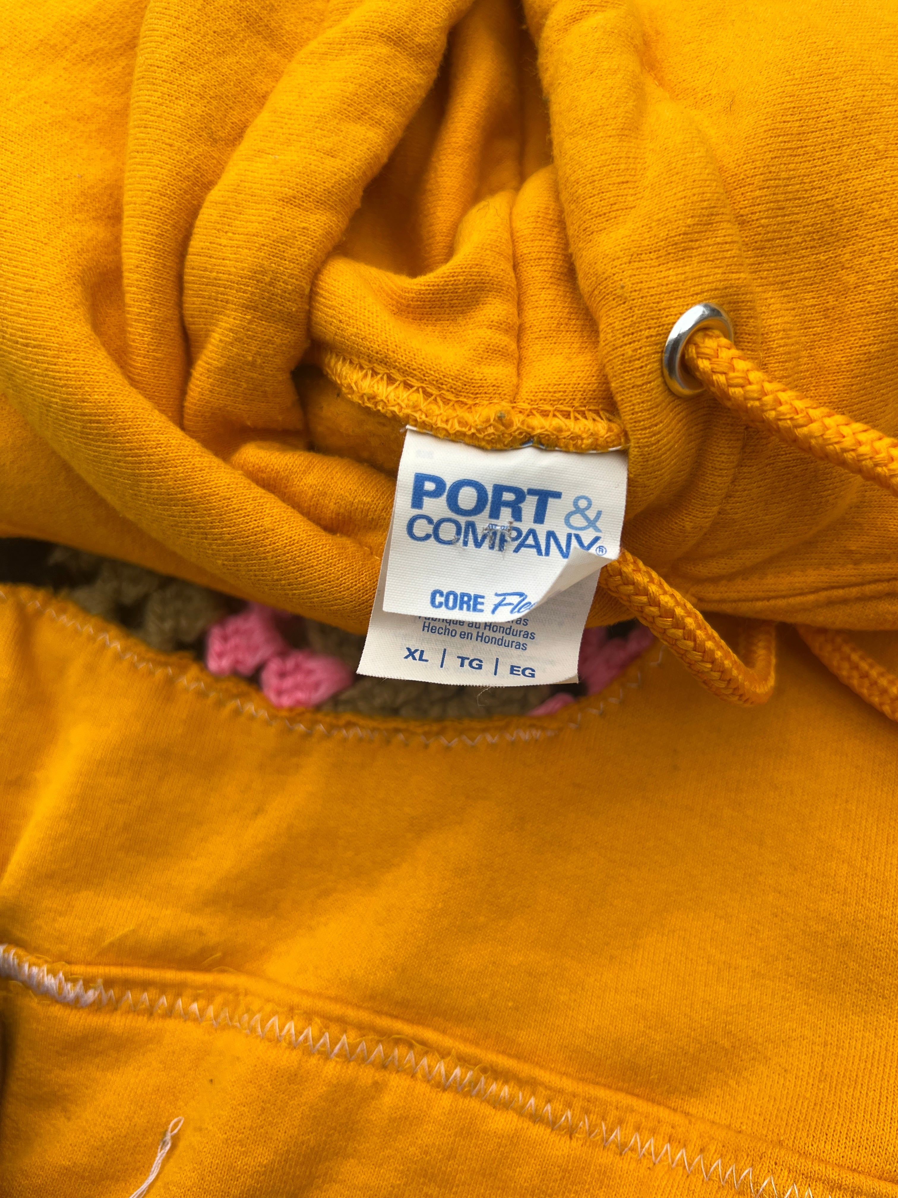 Scab Patches Hoodie (Multicolor/Yellow)- XL