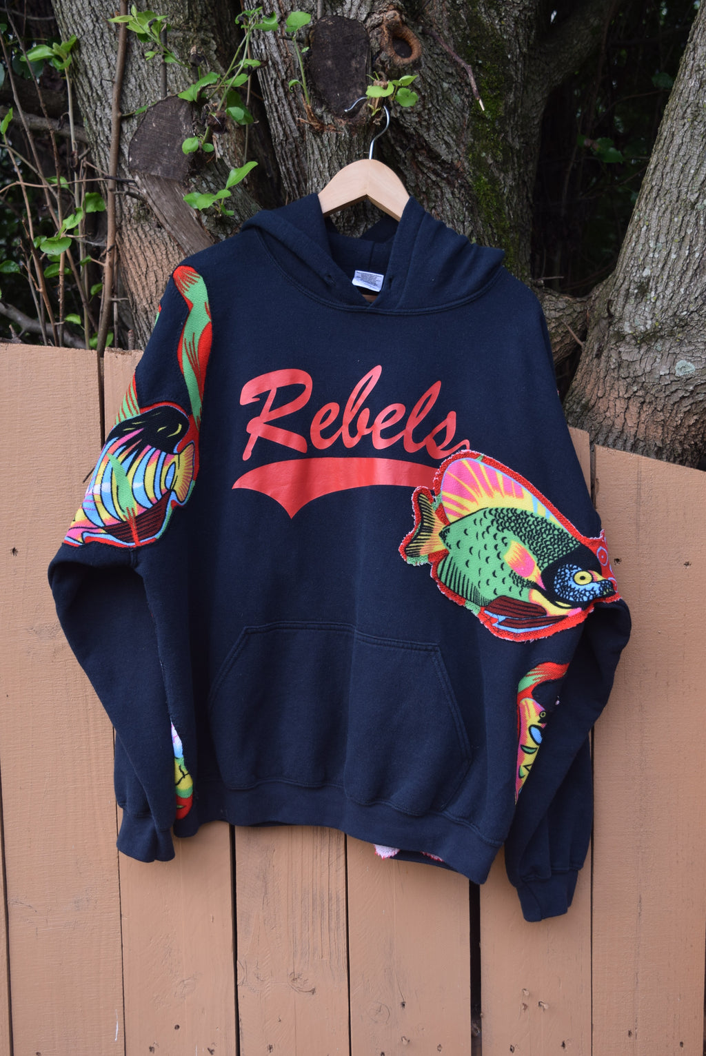 Aquatic Landscape See Through Hoodie