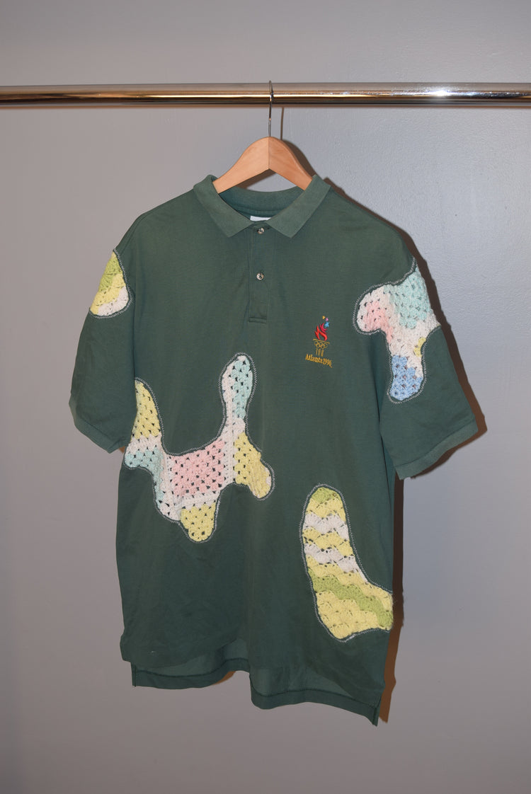 Scab Patches Polo (Multicolor/Green)- XL