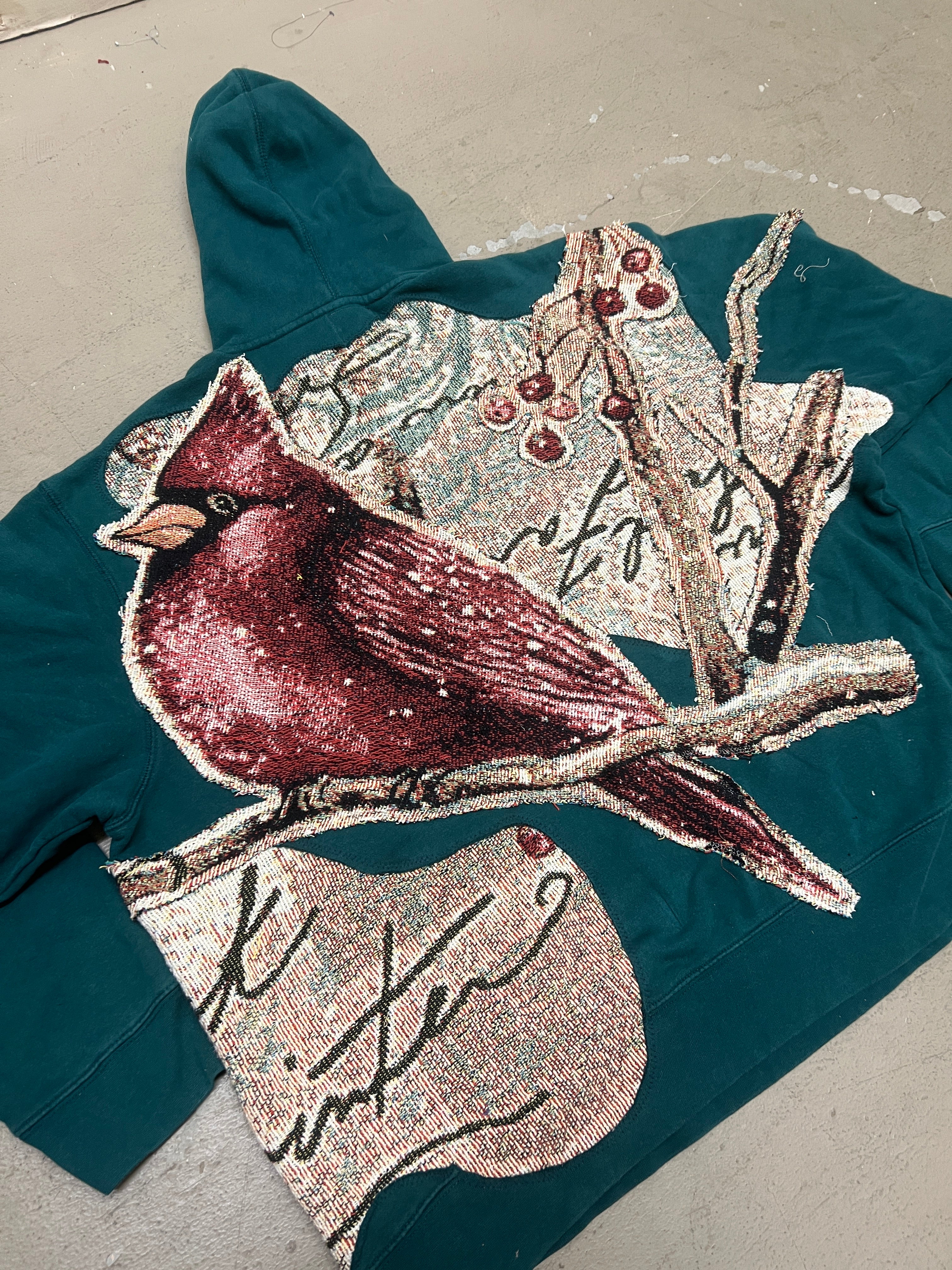 Cardinals Flying on the Script Hoodie (XXL)