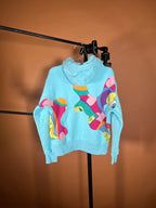 Scab Patches Hoodie (Tweety Bird/Teal)- M