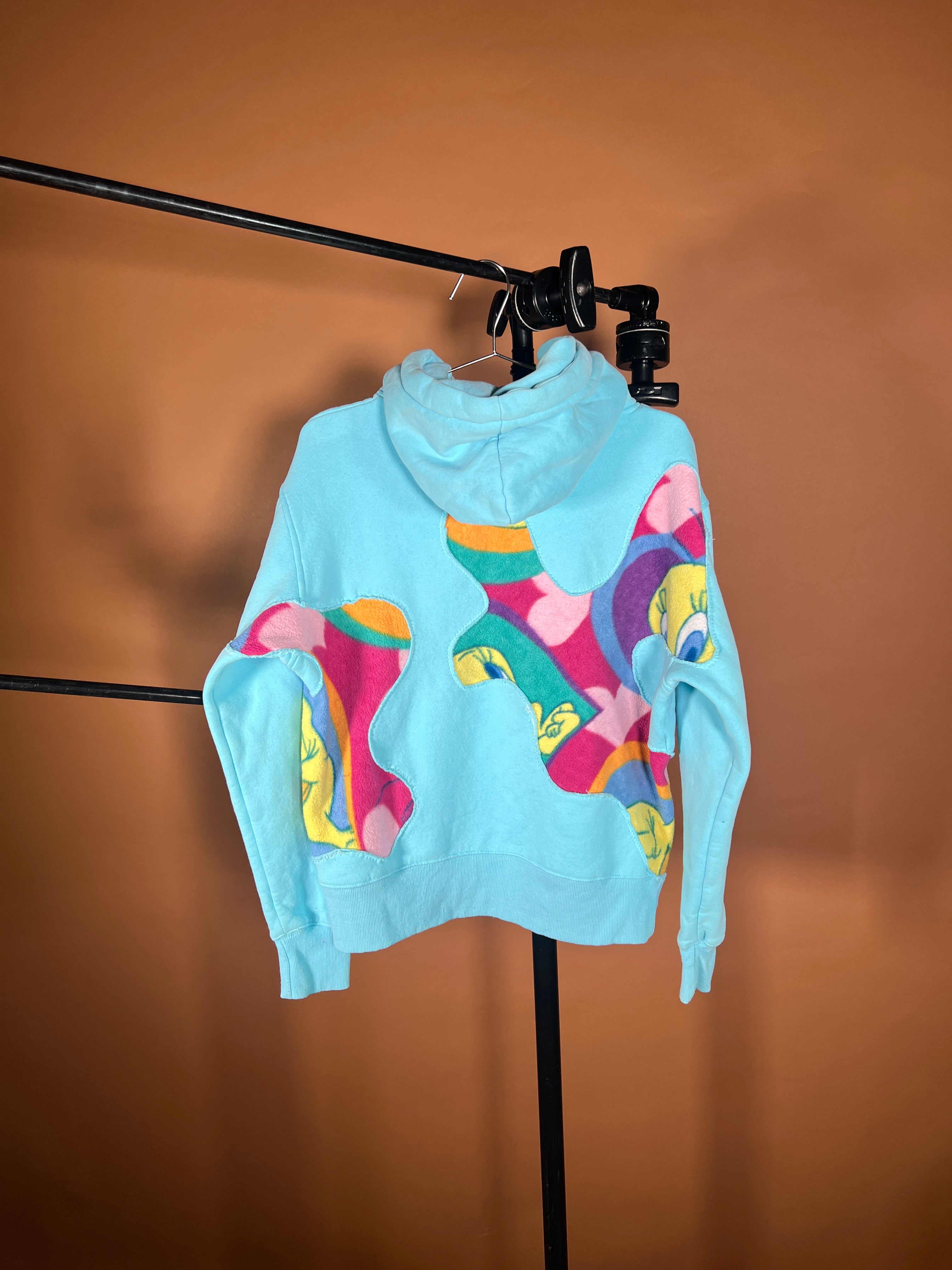 Scab Patches Hoodie (Tweety Bird/Teal)- M