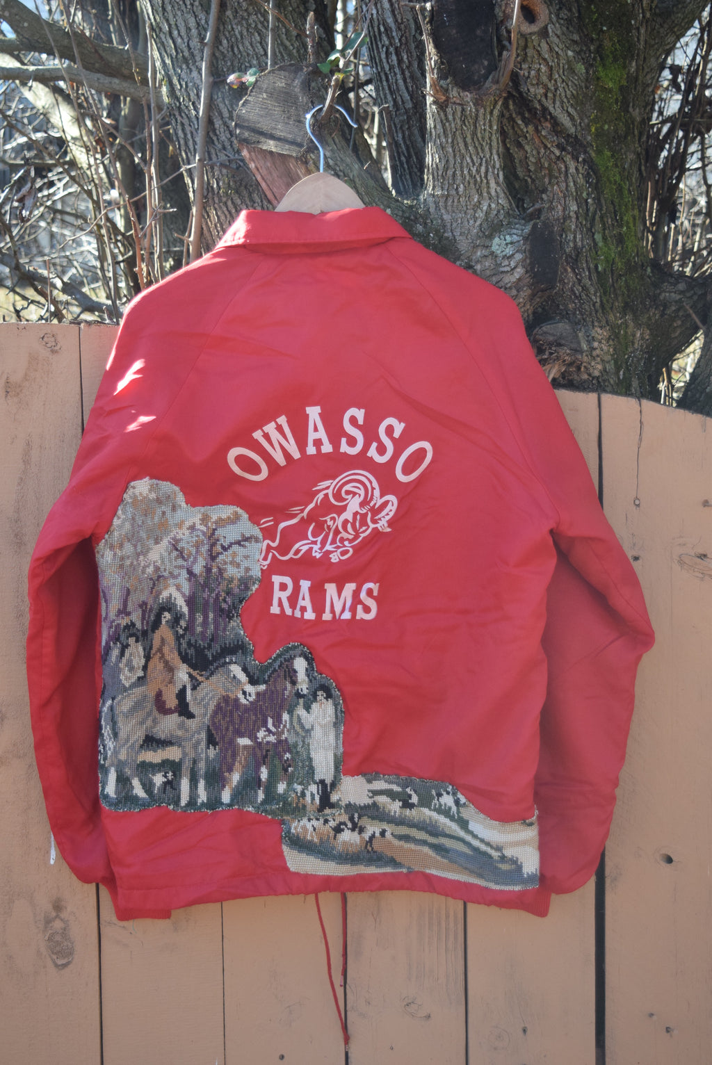 Owasso Rams Settlers Coaches Jacket