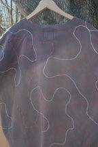 Brown Scar Patch Sweatshirt Tee (XL)