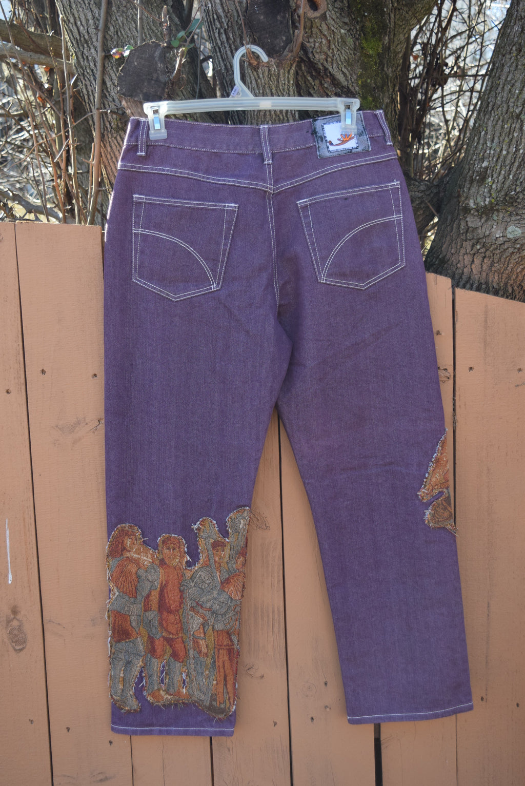 Purple "Port" Jeans- 35/30.5