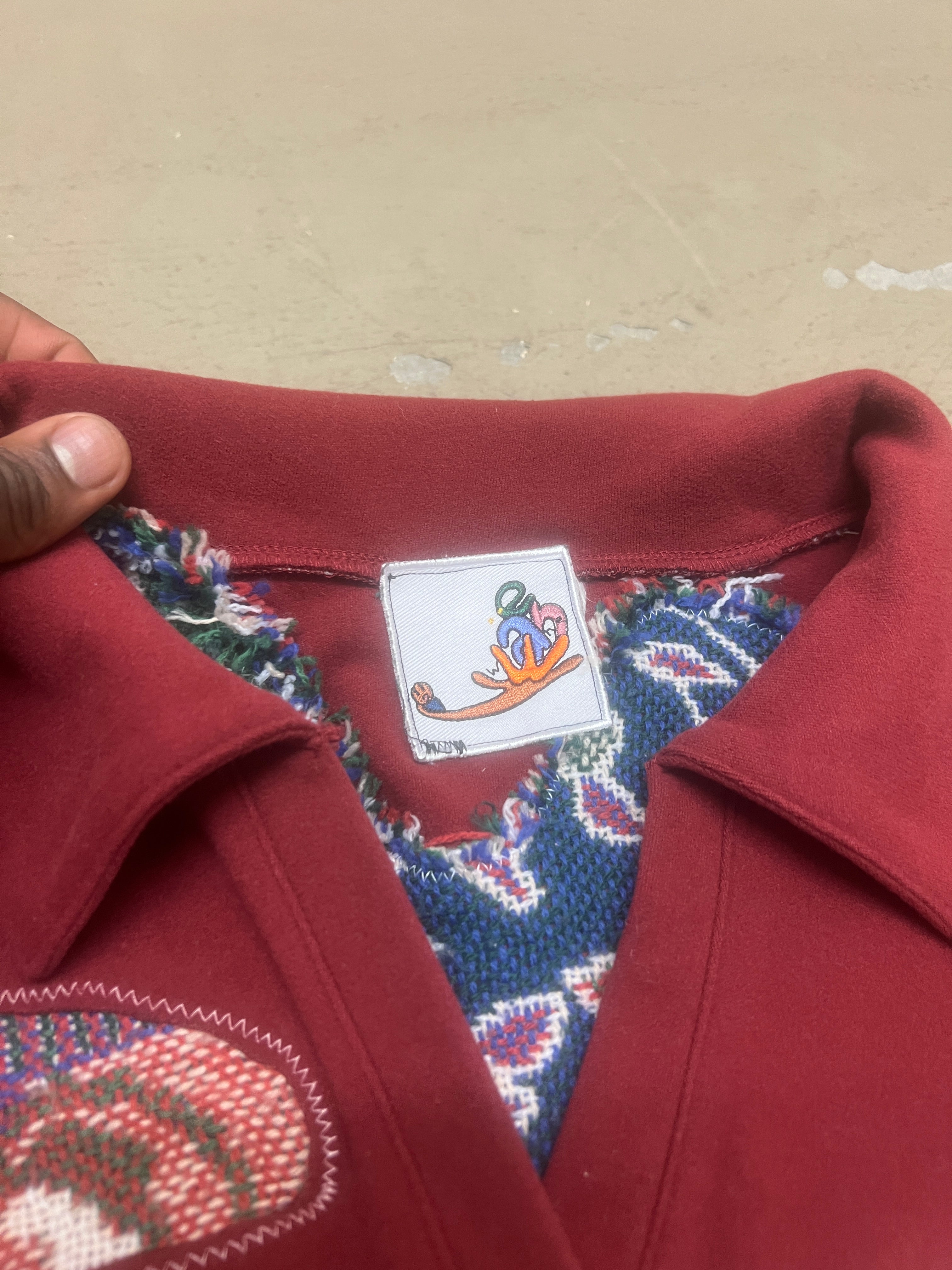 White on the See Through Grapevine (M/L)