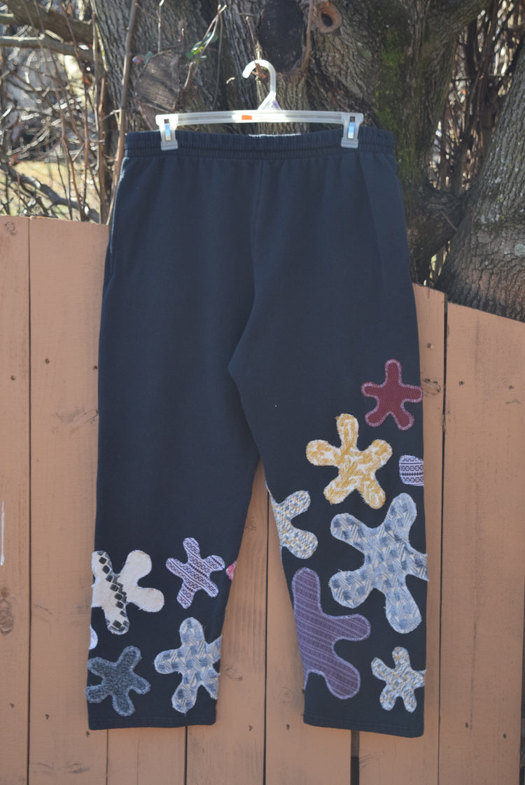 Semi Starstruck Sweatpants (Multicolor/Black)- L