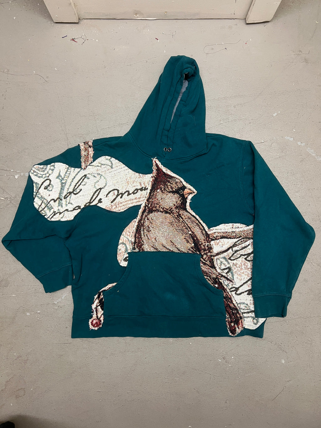 Cardinals Flying on the Script Hoodie (XXL)