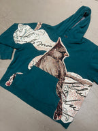 Cardinals Flying on the Script Hoodie (XXL)