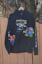 SpongeBob Scaredy Pants Applique Hoodie (L)