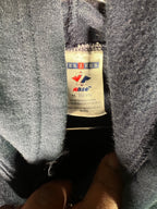 Scab Patches Zip-Up Hoodie (Multicolor/Navy)- XXXL