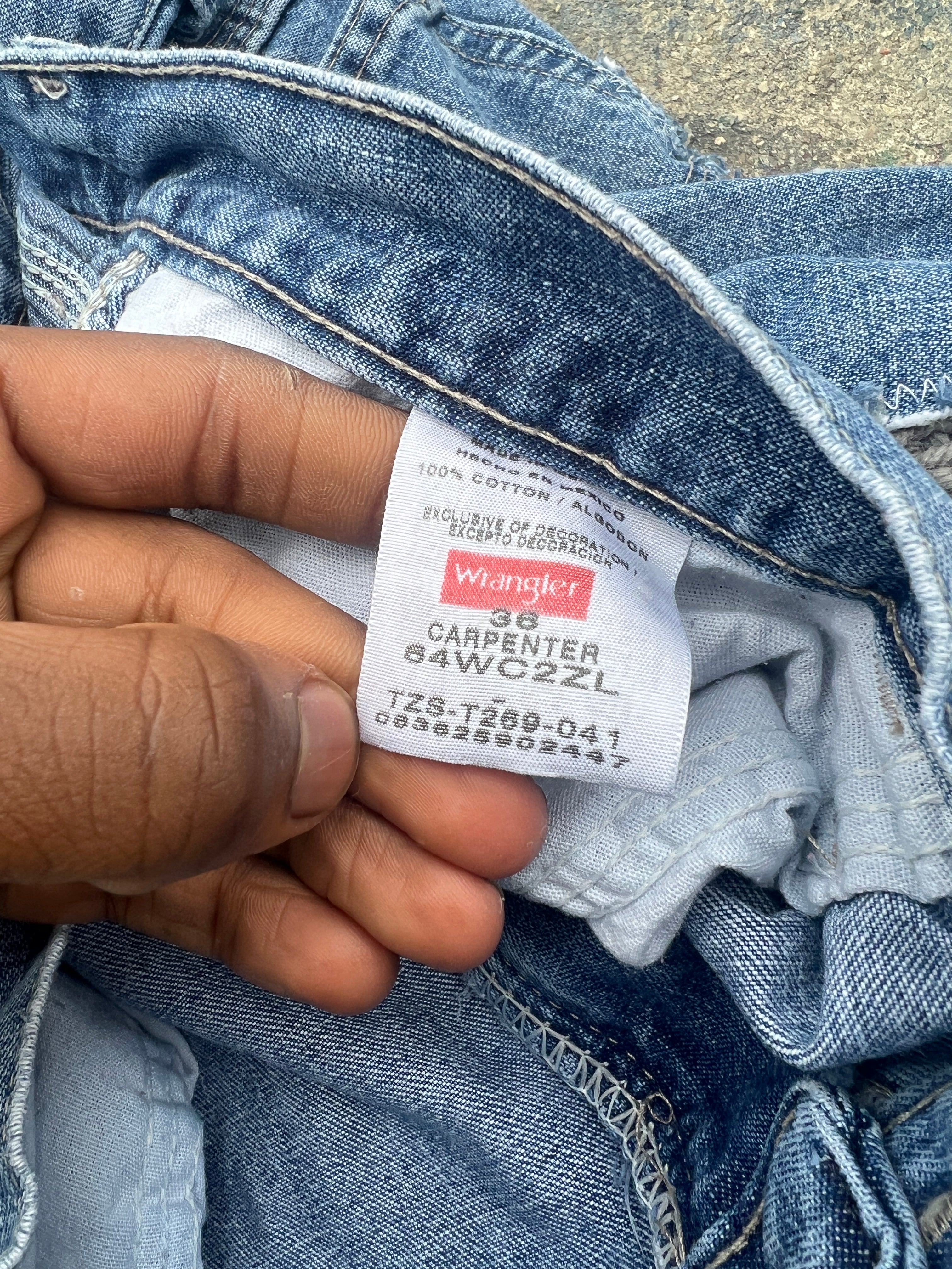 Scab Patches Jorts (Multicolor/Mid Wash) - 36