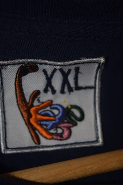 Wänelite 6 Navy Pocket Tee (XXL)