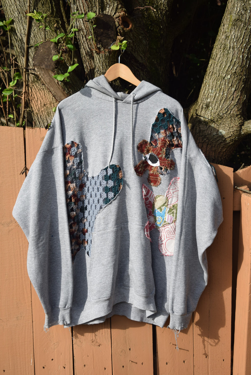 Scab Patches Hoodie (Multicolor/Grey)