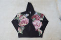 Flowerbed on Baby Breath See Through Hoodie (L)