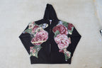Flowerbed on Baby Breath See Through Hoodie (L)