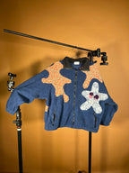 Scab Patches Full Zip Jacket (Red/Navy)- XL