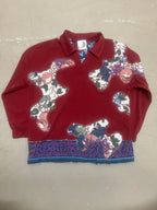 White on the See Through Grapevine (M/L)