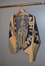 Saint Mary's College Scratchwork Tapestry Cardigan
