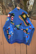 Super Scab Patches Gr.2 Hoodie (Multicolor/Smurfs/Blue) (XXXL)