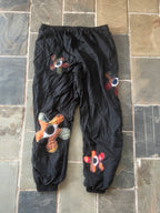 Wäne Black All Over Seeing Eye Sweatpants (M)
