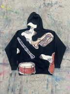 Sound of Music See Through Hoodie (XL)