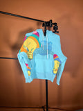 Scab Patches Hoodie (Tweety Bird/Teal)- M