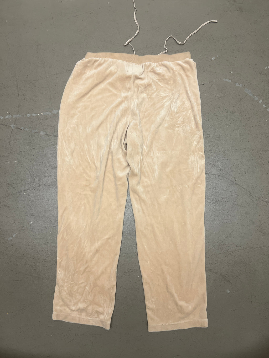Wänelite 1 Tan Velour Sweatpants (XL)