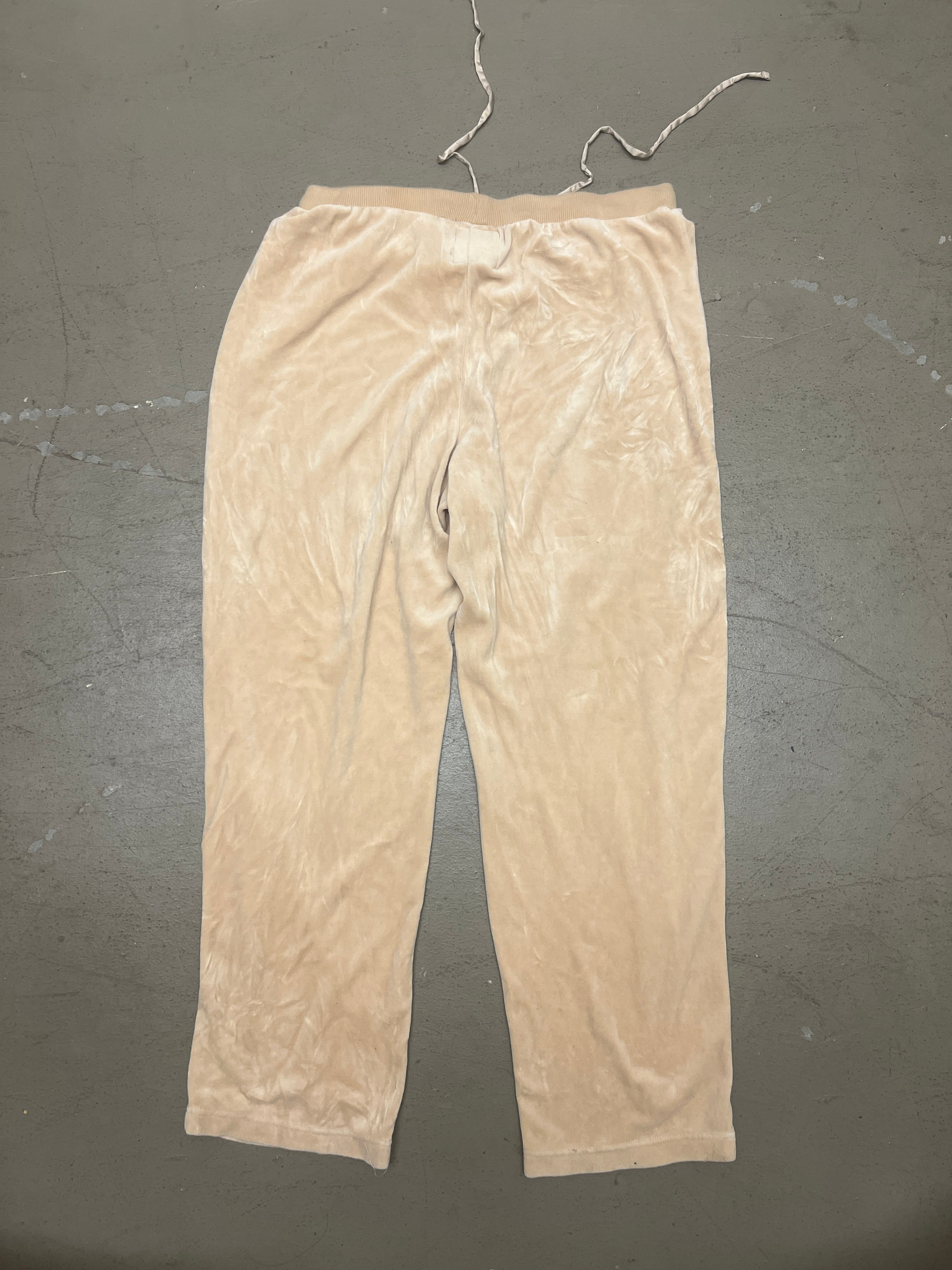 Wänelite 1 Tan Velour Sweatpants (XL)