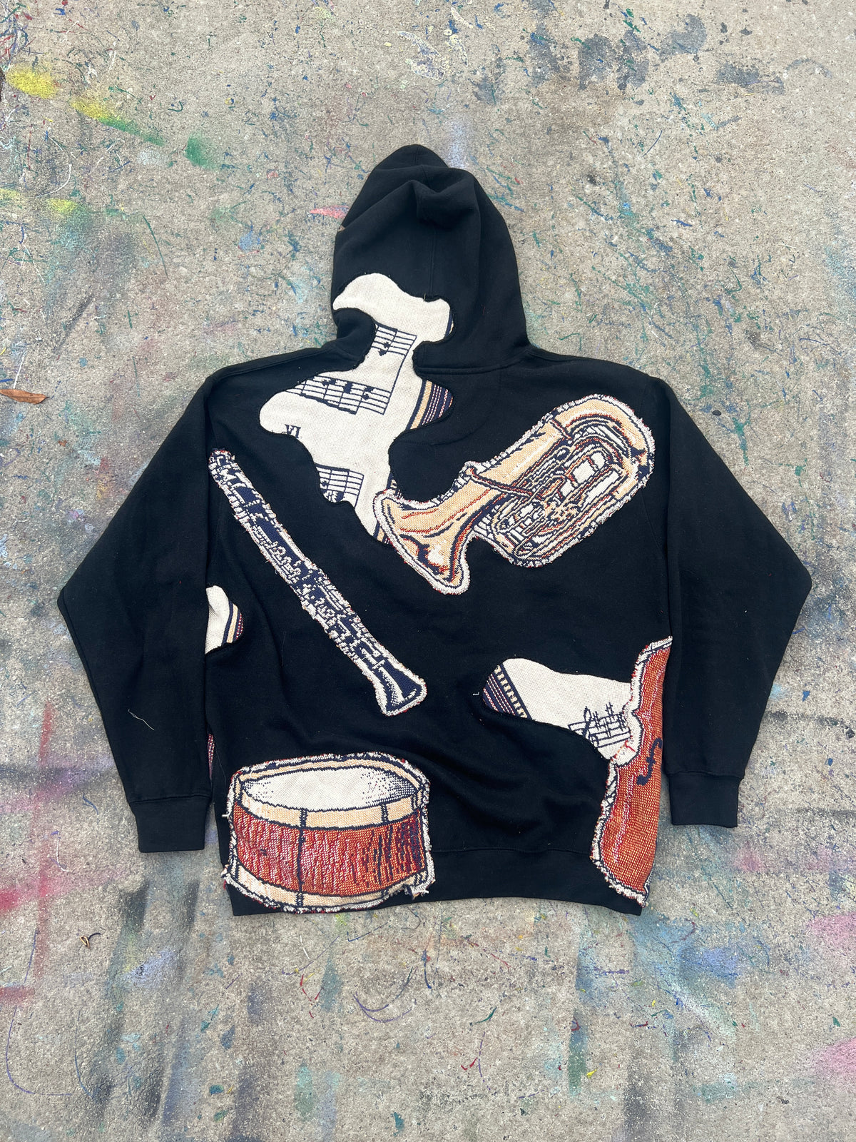 Sound of Music See Through Hoodie (XL)