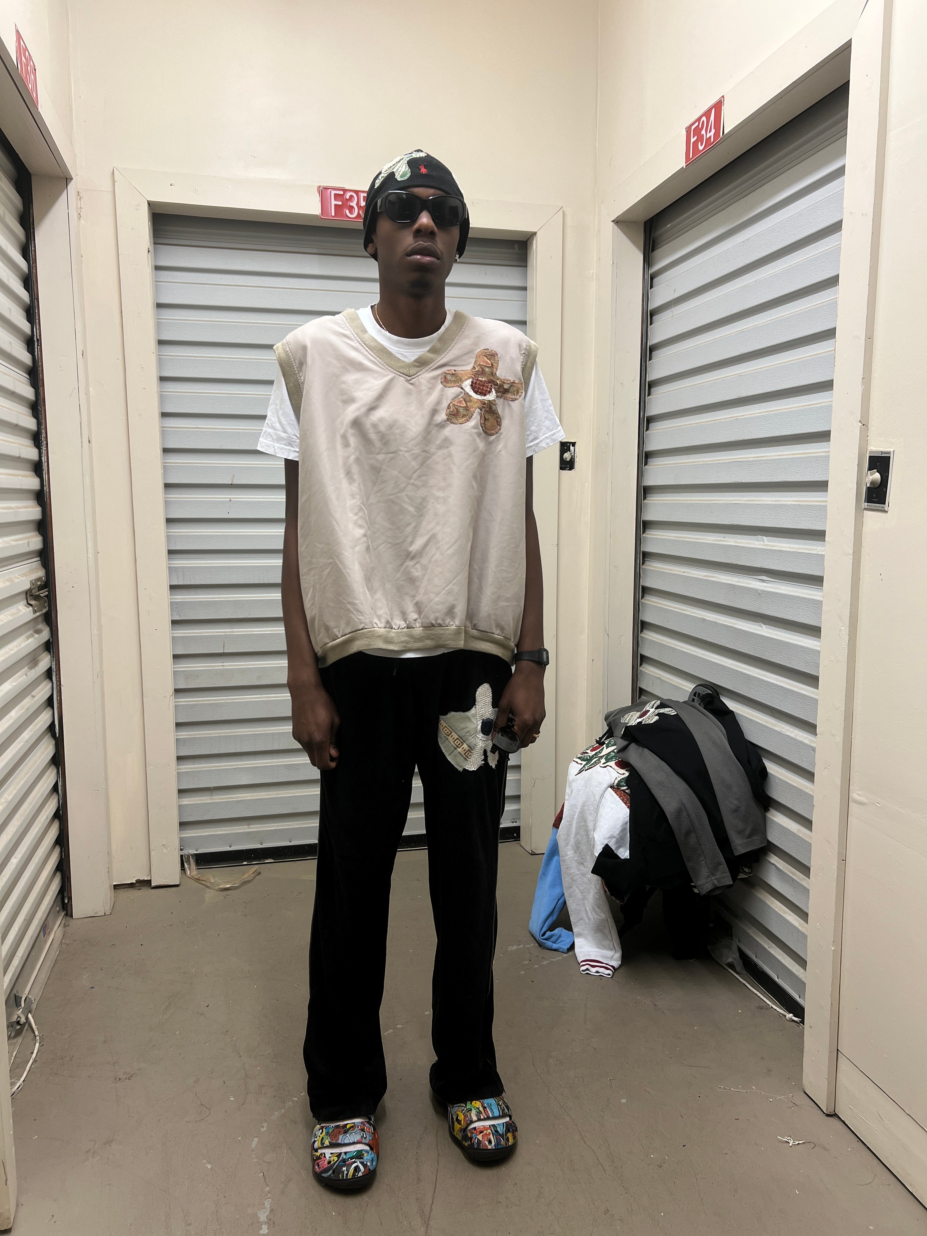 Wäne Seeing Eye Tan SportsVest (XL)