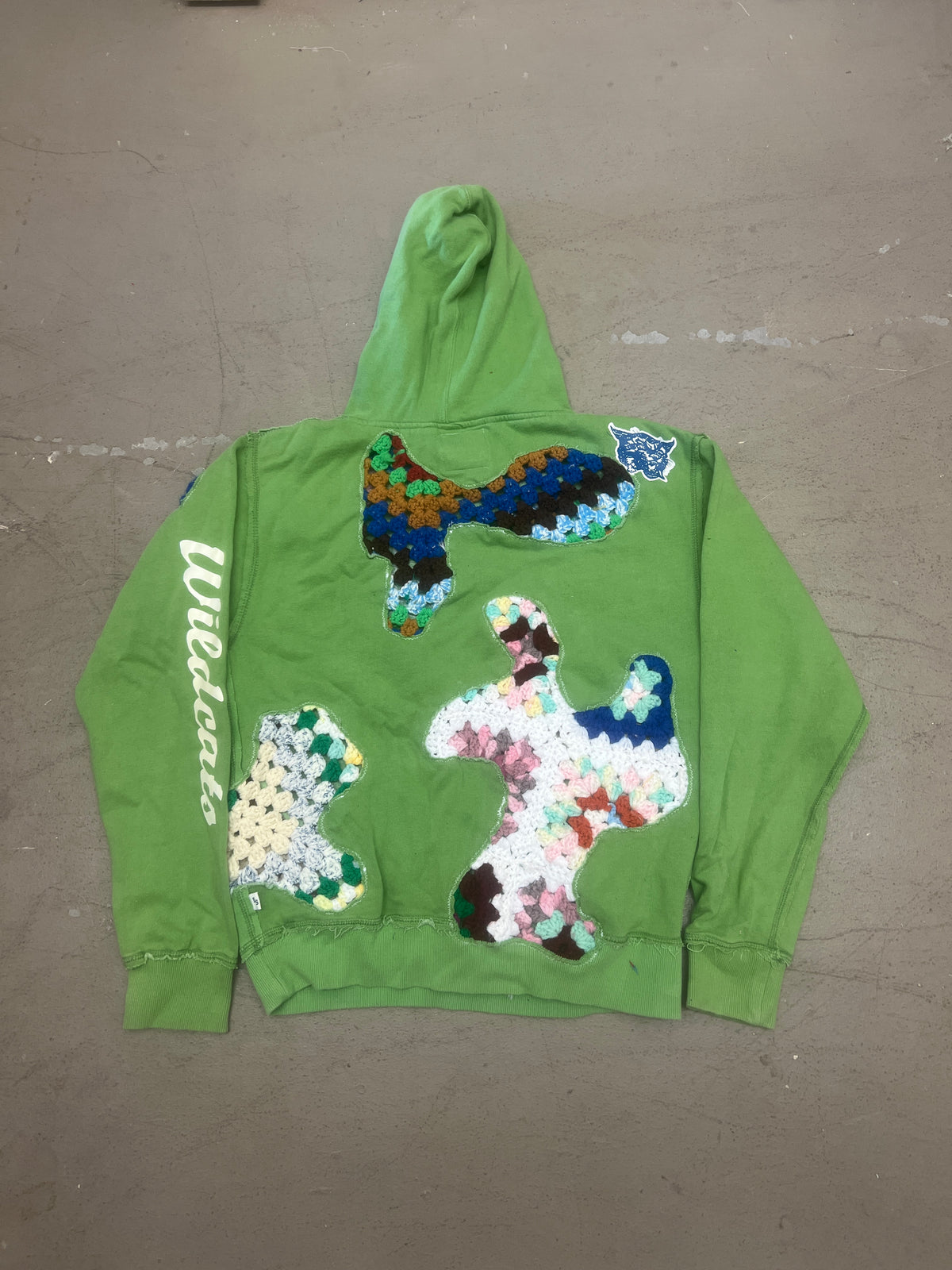 Scab Patches Hoodie (Multicolor/Green University of Kentucky) -M