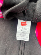 Scab Patches Zip-Up Hoodie (Valentines Day/Black)- S