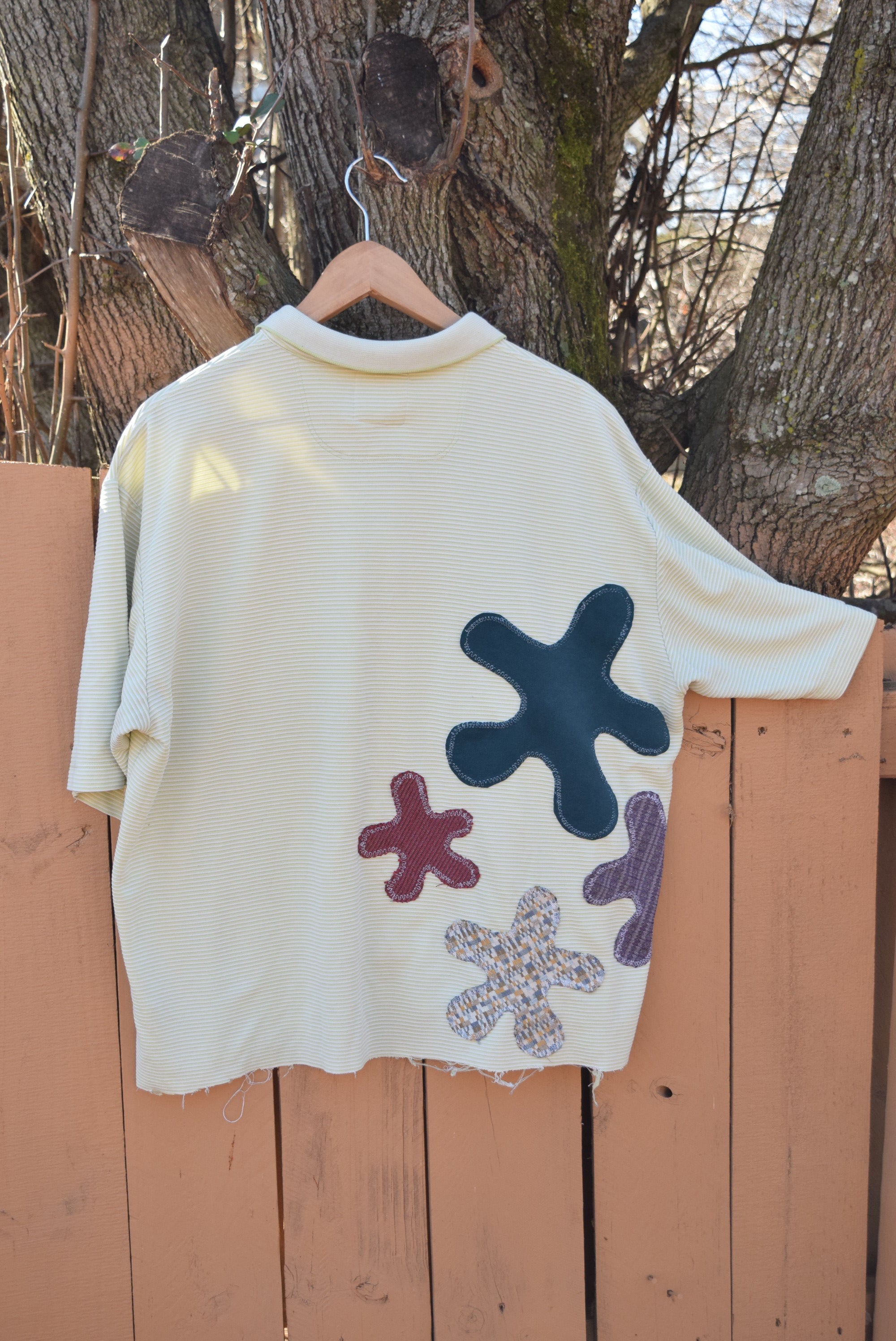 Semi Starstruck Striped Polo (L)