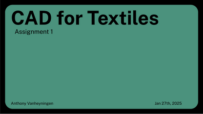 CAD 1: Project 1- Moodboards