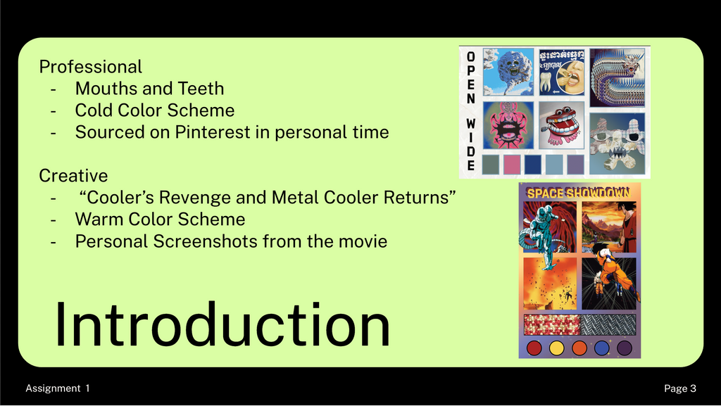 CAD 1: Project 1- Moodboards