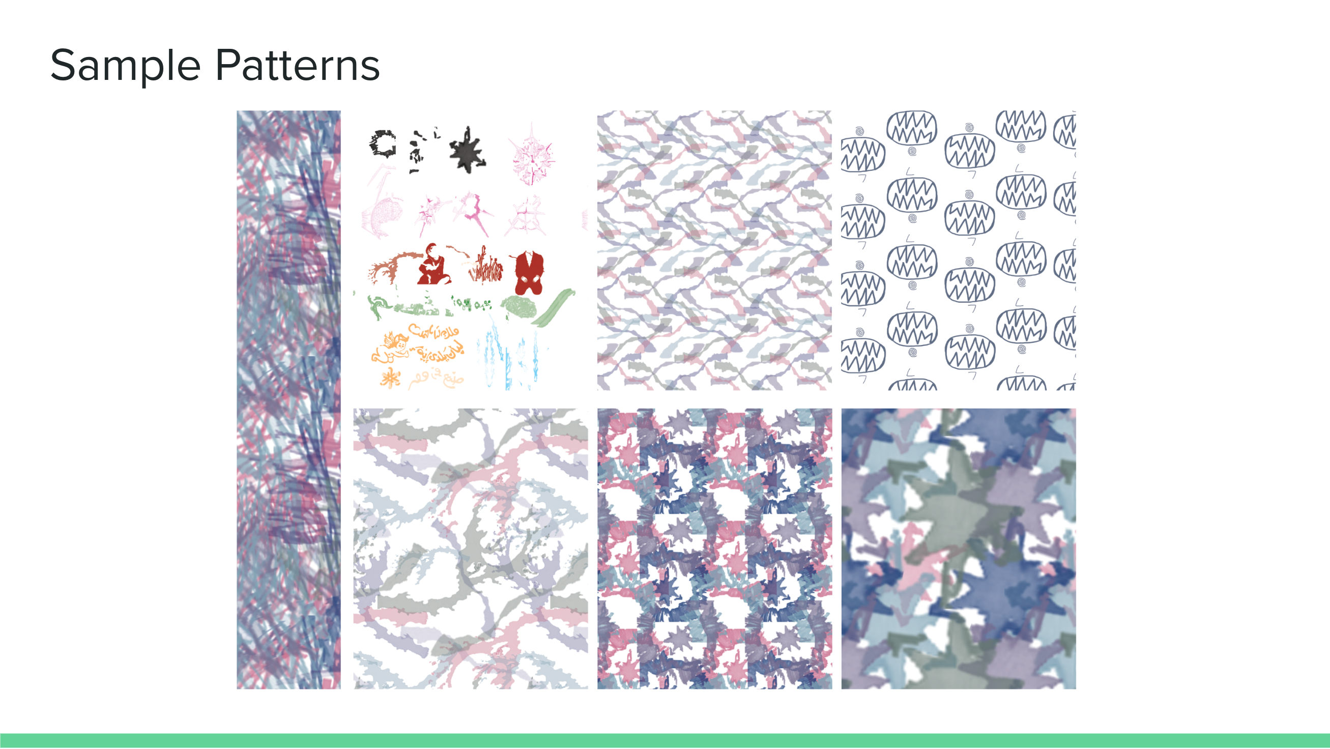 CAD 1: Project 2 - Digital Patternmaking on Photoshop