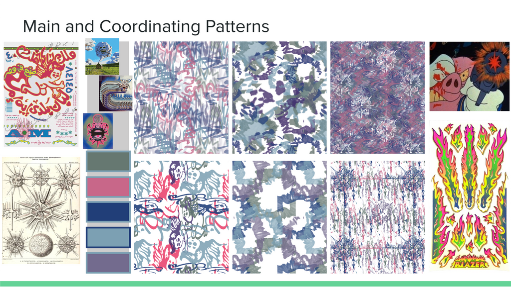 CAD 1: Project 2 - Digital Patternmaking on Photoshop