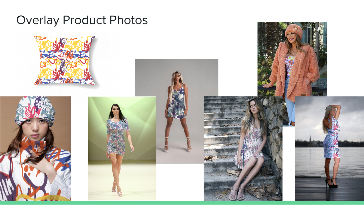 CAD 1: Project 2 - Digital Patternmaking on Photoshop