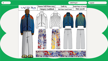 CAD 1: Project 4 - Flats and Croquis