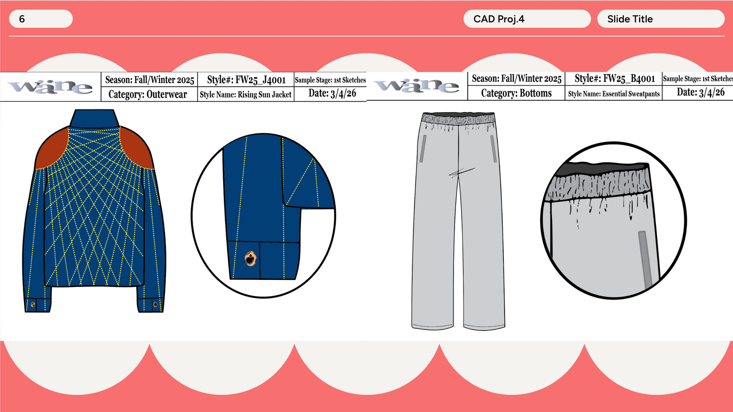 CAD 1: Project 4 - Flats and Croquis