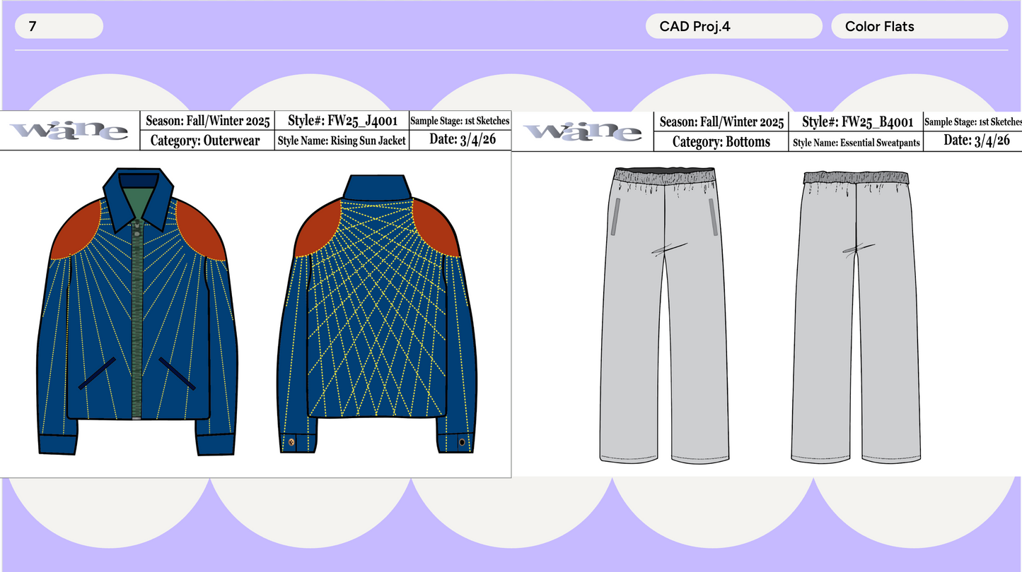 CAD 1: Project 4 - Flats and Croquis