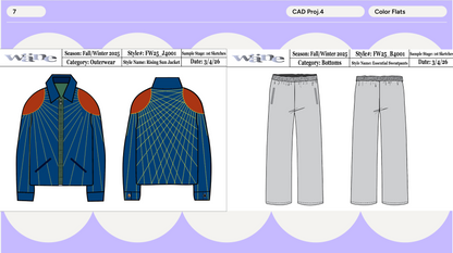 CAD 1: Project 4 - Flats and Croquis