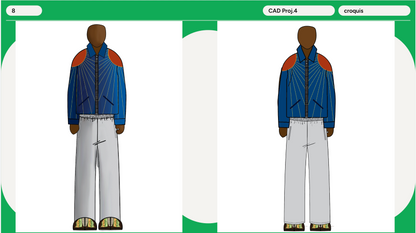 CAD 1: Project 4 - Flats and Croquis