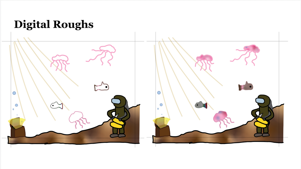 Computer Applications in Art: Project 2- "kill me fishing"